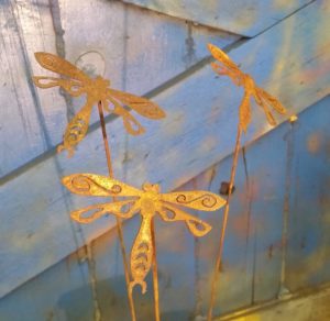 Mini Single Wing Dragonfly on a Stick